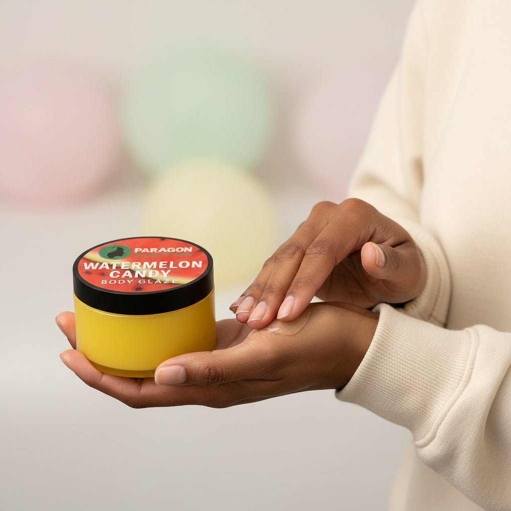 Watermelon Candy Body Glaze by Paragon Beauty Empire 🍉 Sweet. Juicy. Hydrating. Irresistible. - Paragon Beauty Empire